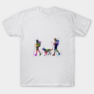 Traveling as a couple with dog T-Shirt